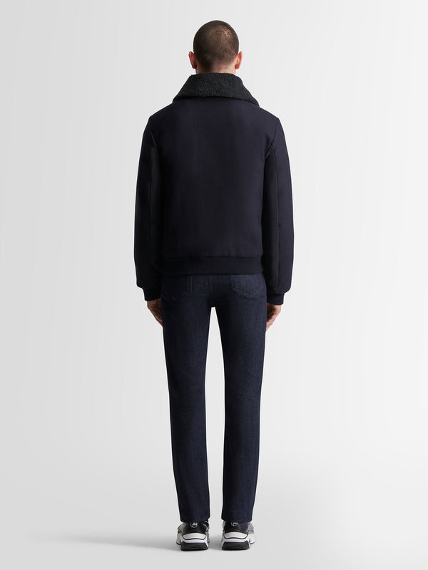 BLOUSON BARTHELEMY WOOL