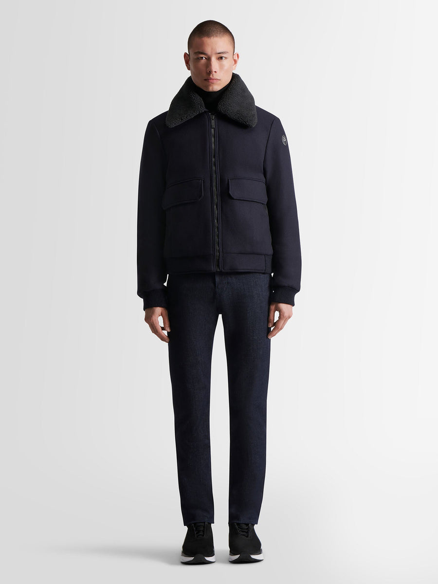 BLOUSON BARTHELEMY WOOL