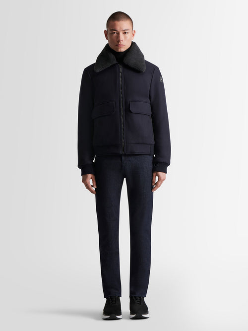 BLOUSON BARTHELEMY WOOL