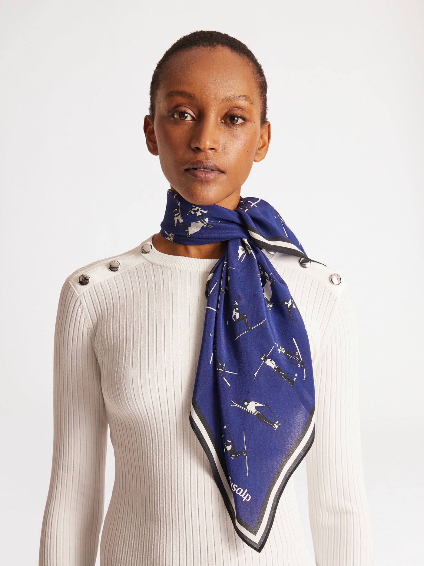 ECHARPE SILK SCARF