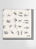ECHARPE SILK SCARF